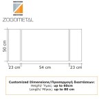 Kάλυψη Τζακιού Zogometal 576