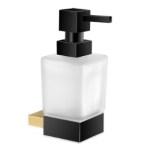 Επιτοίχιo Dispenser Sanco Allegory 25622-12-116 Brushed Brass - Black Mat